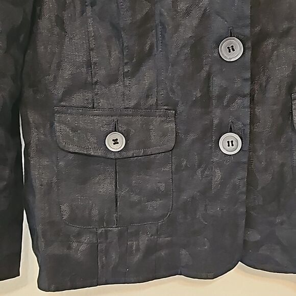 Jones New York collection linen blazer size 6 - Picture 3 of 10